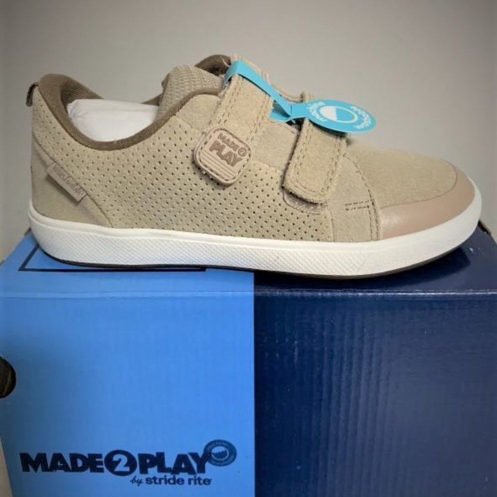 STRIDE RITE BOY'S PREMIUM LEATHER SNEAKER/SHOES